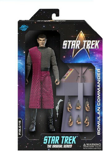 【新品】Nacelle - Star Trek - Romulan Commander Action Figure - Balance of Terror (スタートレック/ ロミュラン人)【F2026/7/1発売】