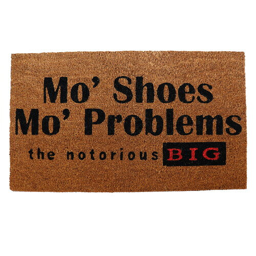 ドアマットNOTORIOUS BIG - MO' SHOES 29 X 17 DOORMAT