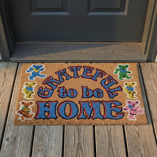 ドアマットGRATEFUL DEAD - GRATEFUL TO BE 29 X 17 DOORMAT