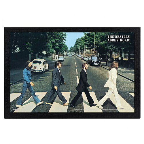 グッズ【新品】BEATLES - ABBEY ROAD 11X17 FRAMED GEL COAT【F2026/6/1発売】