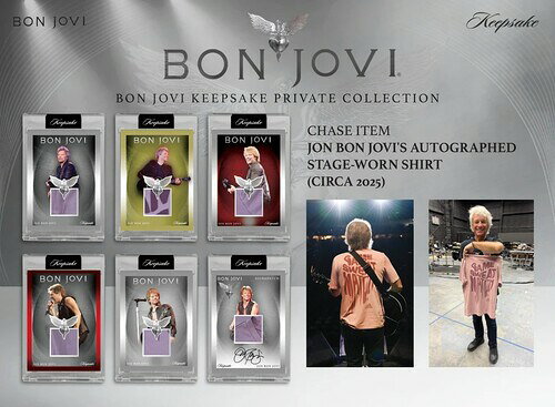 トレーディング・カード【新品】KEEPSAKE - BON JOVI ON TOUR EDITION - SINGLE BOX【F2026/8/6発売】
