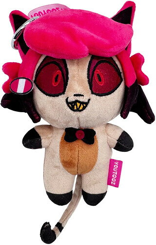 キーチェーンYoutooz - Hazbin Hotel - 5" Plush Keychain - Kitty Alastor