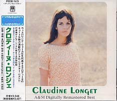 【Rock／Pops：ク】クロディーヌ・ロンジェClaudine Longet / デジタル・リマスター・ベスト (C...