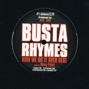 Busta Rhymes / Get Down (X4)/How We Do It Over Here (X2)【輸入盤LPレコード】(バスタ・ライムス)