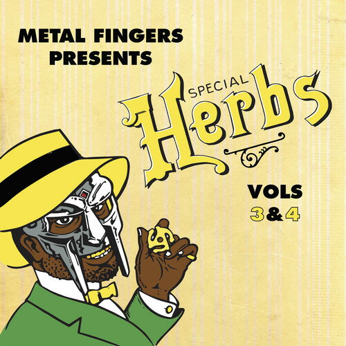 【輸入盤LPレコード】MF Doom / Metal Fingers Presents Special Herbs 3 & 4 (w/Bonus 7