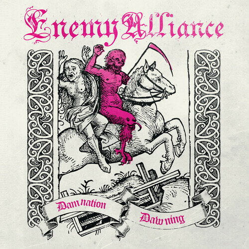 【輸入盤LPレコード】【新品】Enemy Alliance / Damnation Dawning (Rosa Vinyl)【LP2020/10/30発売】 【輸入盤LPレコード】【新品】Enemy Alliance / Damnation Dawning (Rosa Vinyl)【LP2020/10/30発売】