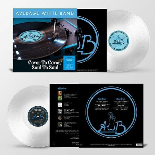【輸入盤LPレコード】Average White Band / Cover To Cover/Soul To Soul (Clear Vinyl) (180gram Vinyl)【LP2021/6/18発売】(アウ゛ェレージホワイトバンド)