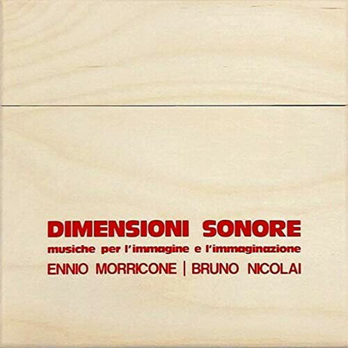 【輸入盤LPレコード】Ennio Morricone/Brno Nicolai (Soundtrack) / Dimensioni Sonore (w/Book) (Bonus CD)【LP2021/6/25発売】(エンニオモリコーネ)