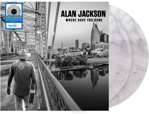 【輸入盤LPレコード】【新品】Alan Jackson / Where Have You Gone (Black) (Colored Vinyl) (White)【LP2021/9/24発売】(アランジャクソン)