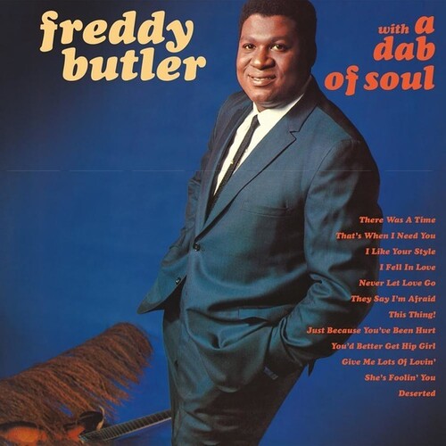 【輸入盤LPレコード】Freddy Butler / With A Dab Of Soul【LP2019/7/26発売】