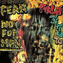 【輸入盤LPレコード】【新品】Fela Kuti / Fear Not For Man (Digital Download Card)