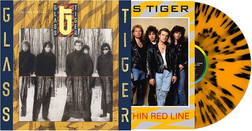 【輸入盤LPレコード】【新品】Glass Tiger / Thin Red Line (Colored Vinyl)【LP2020/9/4発売】(グラスタイガー)