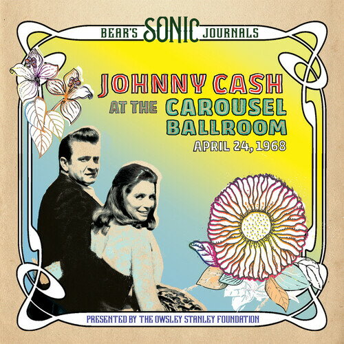 こちらの商品は輸入盤のため、稀にジャケットに多少のスレや角にシワがある場合がございます。こちらの商品はネコポスでお届けできません。2021/9/24発売輸入盤レーベル：BMG RIGHTS MANAGEMEN収録曲：Bear's Sonic Journals: Johnny Cash, At The Carousel Ballroom, April 24 1968, an historic and never-heard live concert recorded in San Francisco by innovative sound wizard Owsley Stanley. Captured in the heart of Haight-Ashbury, just days before the release of Cash's iconic At Folsom Prison album (and over six months before the arrival of the equally revered At San Quentin), At The Carousel Ballroom serves as a third essential - and wholly unique - live document from the era, a moment of cultural collision, with Cash leaning into songs about society's outcasts, while playing a venue operated by The Jefferson Airplane and Grateful Dead. The live album, which will be released on 2LP, features new essays by Johnny and June Carter Cash's son John Carter Cash, Owsley Stanley's son Starfinder Stanley, The Grateful Dead's Bob Weir, and Widespread Panic's Dave Schools, as well as new art by Susan Archie.