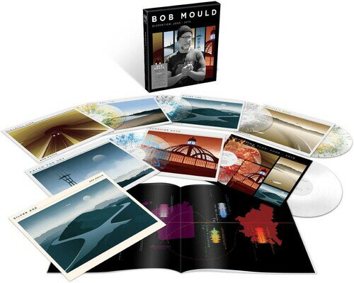 こちらの商品は輸入盤のため、稀にジャケットに多少のスレや角にシワがある場合がございます。こちらの商品はネコポスでお届けできません。2021/4/16発売輸入盤レーベル：DEMON/EDSEL収録曲：Limited Signed Edition! Demon Records presents Distortion: 2008-2019, the third in a series of four expansive vinyl box sets chronicling the solo career of legendary American musician Bob Mould. Bob Mould's career began in 1979 with the iconic underground punk group Husker Du before forming the beloved alternative rock band Sugar and releasing numerous critically acclaimed solo albums. Volume three in this new series covers the period 2008-2019 and contains many of Bob Mould's most celebrated recordings including Silver Age (2012), Patch The Sky (2016), and Sunshine Rock (2019). 7 LPs including - 6 studio albums -District Line (2008), Life And Times (2009), Silver Age (2012), Beauty & Ruin (2014), Patch The Sky (2016), and Sunshine Rock (2019). Each album is presented with brand new artwork designed by illustrator Simon Marchner and pressed on 140g clear vinyl with unique splatter effects. Bonus LP Distortion Plus: 2008-2019 which features Mould's collaborations with Foo Fighters and Butch Walker plus the 2019 single 'I Don't Mind'. Pressed on clear vinyl with an etched B-side. Mastered by Jeff Lipton and Maria Rice at Peerless Mastering in Boston. Plus a 28-page companion booklet featuring: liner notes by journalist Keith Cameron; contributions from J Mascis and Shirley Manson; lyrics and memorabilia.