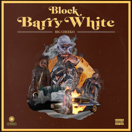 Artist Name: V - 【輸入盤LPレコード】【新品】Big Cheeko / Block Barry White【LP2022/10/7発売】