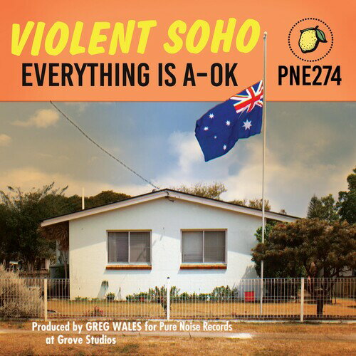 ��͢����LP�쥳���ɡۡڿ��ʡ�Violent Soho / Everything Is A-Ok��LP2020/7/17ȯ���