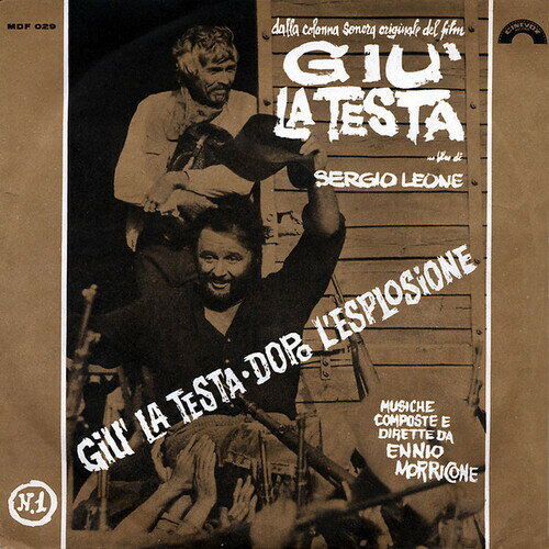 【輸入盤LPレコード】Ennio Morricone (Soundtrack) / Giu La Testa (Clear Vinyl) (Limited Edition)【LP2021/10/22発売】(エンニオモリコーネ)