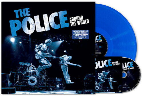 【輸入盤LPレコード】Police / Around The World (w/DVD) (Blu) (Colored Vinyl) (Limited Edition) (Expanded Version)【LP2023/2/24発売】(ポリス)