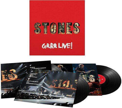 【輸入盤LPレコード】Rolling Stones / Grrr Live!【LP2023/2/10発売】(ローリング・ストーンズ)