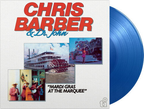 こちらの商品は輸入盤のため、稀にジャケットに多少のスレや角にシワがある場合がございます。こちらの商品はネコポスでお届けできません。2023/1/6 発売輸入盤レーベル：MUSIC ON VINYL収録曲：(クリスバーバー＆ドクタージョン)Mardi Gras At The Marquee is the funk/brass album by trombonist Chris Barber and pianist Dr. John. In 1983 the famous London music venue The Marquee celebrated it's silver jubilee. One of the founders was Chris Barber and he therefore asked New Orleans musician Mac Rebennack, better known as Dr. John (a.k.a. The Nighttripper), to give two special concerts at the Marquee. These live jazz and blues recordings include 'Bourbon Street Parade', 'Oh Eliza', 'Iko Iko' and 'Right Place, Wrong Time'.The 2LP Mardi Gras At The Marquee is available as a limited edition of 1000 individually numbered copies on blue colored vinyl. The album has liner notes by Gerard Bielderman and Mario Silvester printed on the sleeve.(クリスバーバー＆ドクタージョン)
