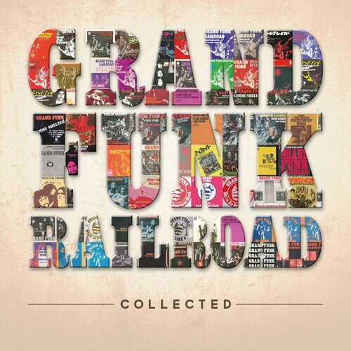 【輸入盤LPレコード】【新品】Grand Funk Railroad / Collected (Black) (Gatefold LP Jacket) (180gram Vinyl)【LP2021/9/24発売】(グランドファンクレイルロード)