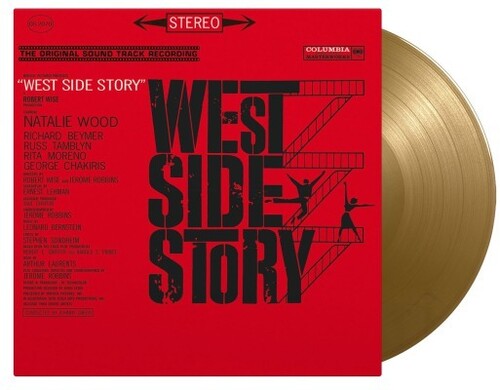 【輸入盤LPレコード】Leonard Bernstein (Soundtrack) / West Side Story (Colored Vinyl) (Gatefold LP Jacket) (Gold) (Limited Edition) (180gram Vinyl)【LP2022/12/2発売】(サウンドトラック)