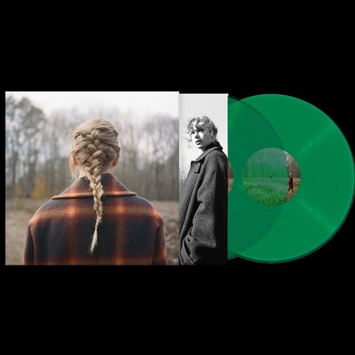 【輸入盤LPレコード】Taylor Swift / Evermore (Bonus Tracks) (Colored Vinyl) (Deluxe Edition) (Green)【LP2021/5/28発売】(テイラースウィフト)【★】