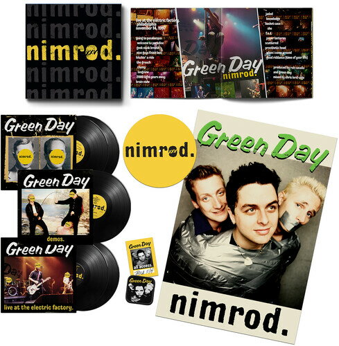 【輸入盤LPレコード】Green Day / Nimrod (25th Anniversary Edition) (Box)【LP2023/1/27発売】(グリーンデイ)