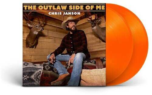 【輸入盤LPレコード】Chris Janson / Outlaw Side Of Me (Colored Vinyl) (Orange)【LP2023/8/11発売】