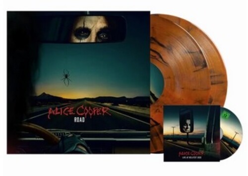 【輸入盤LPレコード】Alice Cooper / Road (w/DVD) (Colored Vinyl) (Orange)【LP2023/8/25発売】(アリス クーパー)