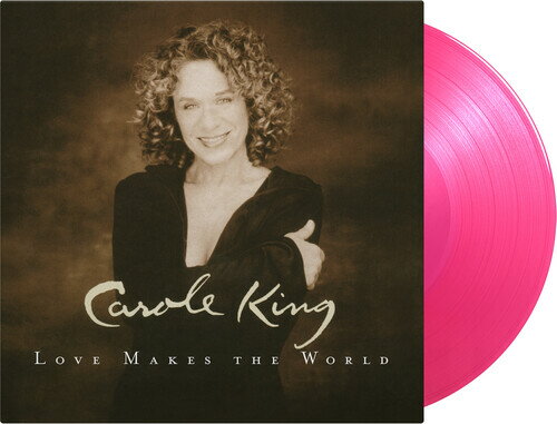 【輸入盤LPレコード】Carole King / Love Makes The World (Colored Vinyl) (Limited Edition) (180gram Vinyl) (Pink)【LP2023/9/1発売】(キャロル キング)