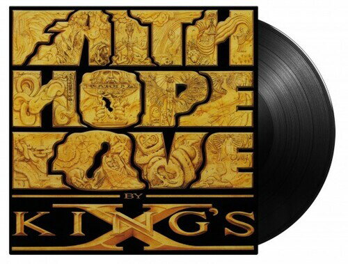 楽天あめりかん・ぱい【輸入盤LPレコード】King's X / Faith Hope Love （Black） （180gram Vinyl）【LP2022/7/15発売】