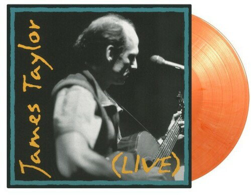 【輸入盤LPレコード】James Taylor / Live (Colored Vinyl) (Gatefold LP Jacket) (Limited Edition) (180gram Vinyl) (Orange)【LP2023/9/29発売】(ジェームス テイラー)