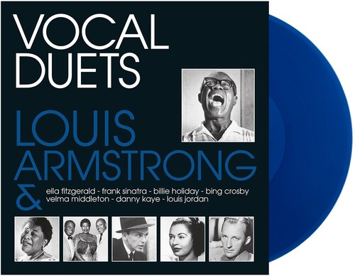 【輸入盤LPレコード】Louis Armstrong / Vocal Duets (Limited Edition) (180gram Vinyl) (Blue) (Colored Vinyl)【LP2024/2/2発売】(ルイ・アームストロング)