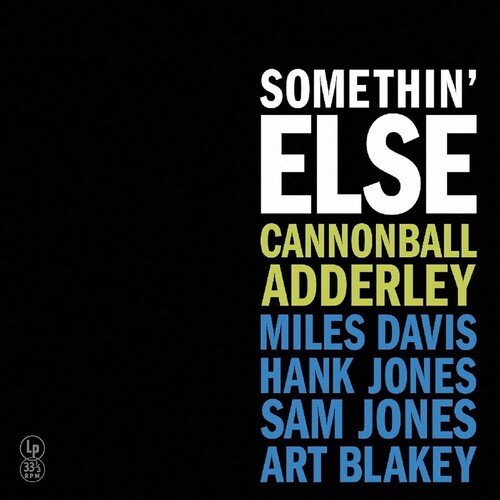 【輸入盤LPレコード】【新品】Cannonball Adderley / Somethin Else (Colored Vinyl) (Yellow)【LP2024/2/2発売】(キャノンボール・アダレー)