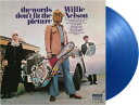 【輸入盤LPレコード】【新品】WILLIE NELSON / WORDS DON'T FIT THE PICTURE (Blue) (Colored Vinyl...