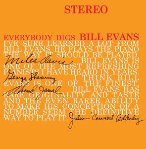 輸入盤LPレコード BillEvans/EverybodyDigsBillEvans(UK盤)(ビル・エウ゛ァンス)
