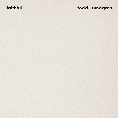 TODD RUNDGREN / FAITHFUL (Clear Vinyl) (Gatefold LPJacket) (Gold)(トッド・ラングレン)