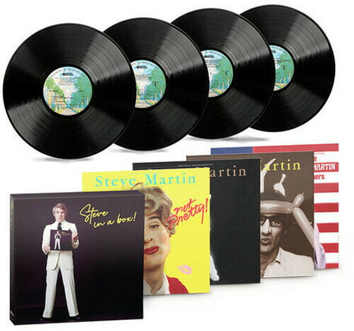 【輸入盤LPレコード】【新品】STEVE MARTIN / STEVE IN A BOX: THE WARNER YEARS 1977-1981 (BOX)【LP2024/11/15発売】(スティーヴ・マーティン)