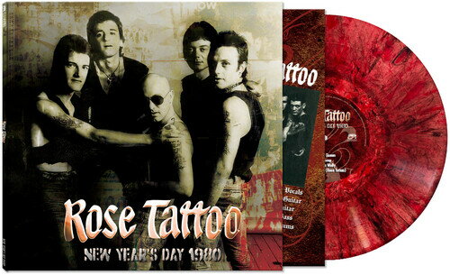 【輸入盤LPレコード】【新品】ROSE TATTOO / NEW YEAR'S DAY 1980 (Colored Vinyl) (Limited Edition) (Red)【LP2025/4/25発売】