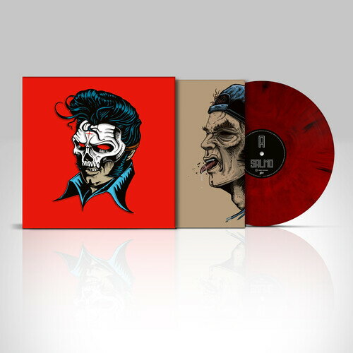 【輸入盤LPレコード】【新品】SALMO / HELLVISBACK (Black) (Colored Vinyl) (Red)【LP2024/11/8発売】