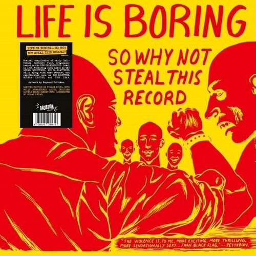 【輸入盤LPレコード】【新品】VA / LIFE IS BORING SO WHY NOT STEAL THIS RECORD【LP2025/4/18発売】