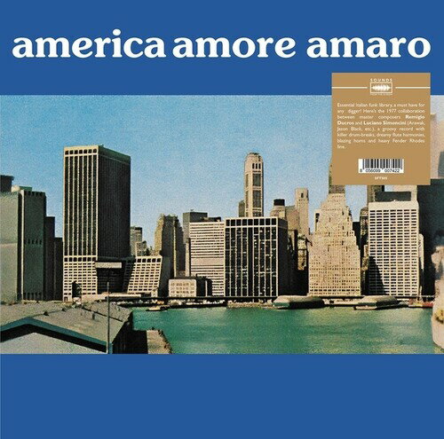 【輸入盤LPレコード】【新品】LUCIANO / AMERICA AMORE AMARO【LP2025/5/16発売】