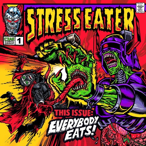 Artist Name: V - 【輸入盤LPレコード】【新品】STRESS EATER / EVERYBODY EATS【LP2025/4/18発売】