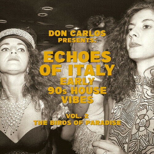 ��͢����LP�쥳���ɡۡڿ��ʡ�DON CARLOS / ECHOES OF ITALY: EARLY 90'S HOUSE VIBES VOL. 2��LP2025/4/4ȯ���