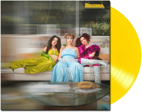 Artist Name: A - 【輸入盤LPレコード】【新品】TROUSDALE / GROWING PAINS (Clear Vinyl) (Yellow)【LP2025/4/11発売】