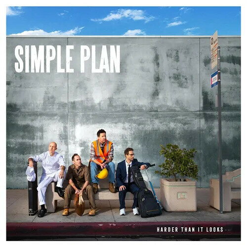 楽天あめりかん・ぱい【輸入盤LPレコード】【新品】SIMPLE PLAN / HARDER THAN IT LOOKS （Blue） （Colored Vinyl） （Limited Edition） （140gram Vinyl）【LP2025/6/20発売】（シンプル・プラン）