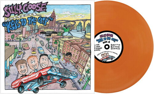 【輸入盤LPレコード】【新品】SILLY GOOSE / KEYS TO THE CITY (Colored Vinyl) (Orange)【LP2025/10/17発売】