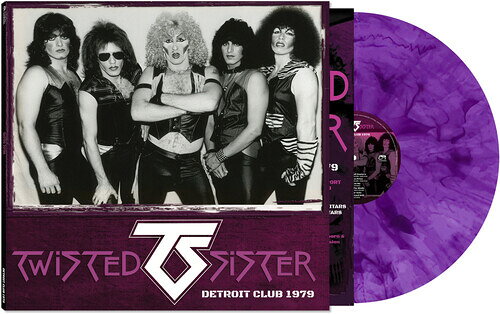 【輸入盤LPレコード】【新品】TWISTED SISTER / DETROIT CLUB 1979【LP2025/8/15発売】(ツイステド・シスター)