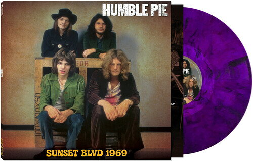 【輸入盤LPレコード】【新品】HUMBLE PIE / SUNSET BLVD 1969 (Colored Vinyl) (Limited Edition) (Purple)【LP2025/11/21発売】